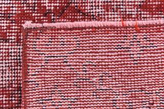 Tapis Ultra Vintage DCXCVII Rouge - Textile - 112 x 1 x 201 cm