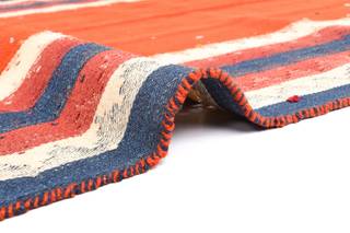 Tapis Jajim LXVII Rouge - Textile - 148 x 1 x 351 cm