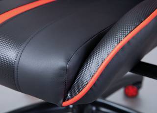 Gaming Stuhl RatoRed Schwarz Schwarz - Textil - 70 x 137 x 70 cm