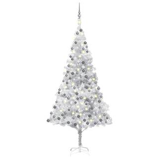 künstlicher Weihnachtsbaum Grau - 120 x 240 x 120 cm