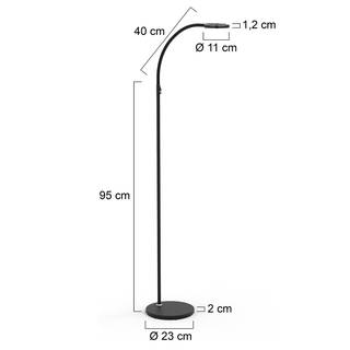 Stehlampen Turound Schwarz