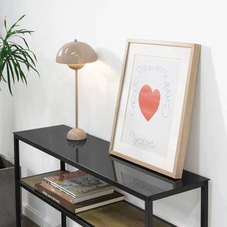 Konsolentisch FSB43-SCH Braun - Holzwerkstoff - 110 x 70 x 30 cm