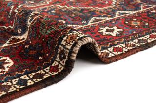 Tapis Ghashghai XXV Rouge - Textile - 100 x 2 x 148 cm