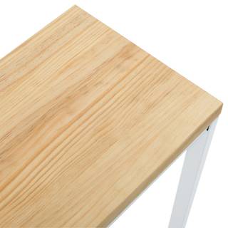 Table  Console Icub 30x120x80cm  Blanc Blanc - Bois/Imitation - Bois massif - 120 x 80 x 30 cm
