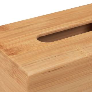 Kosmetiktücherbox aus Bambus Kosmetiktücherbox aus Bambus
