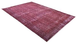 Teppich Ultra Vintage LIV Violett - Textil - 165 x 1 x 282 cm