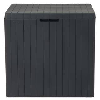 Außen-Aufbewahrungsbox Grau - Kunststoff - 58 x 55 x 44 cm