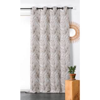 Rideau Polyester Beige Beige - Matière plastique - 135 x 250 x 135 cm
