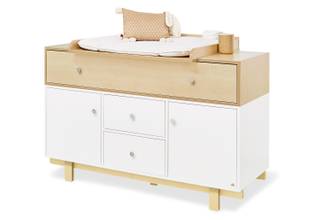 Babyzimmerset Boks (3-teilig) Weiß - Holzwerkstoff - 1 x 1 x 1 cm