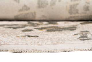 Teppich Royal Orb I Beige - Textil - Kunststoff - 120 x 1 x 120 cm