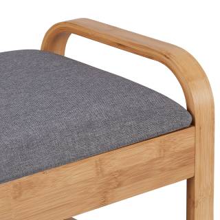 Schuhbank mit gepolsterter Sitzfläche Schuhbank mit gepolsterter Sitzfläche