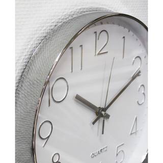 Horloge 30 cm blanc Blanc