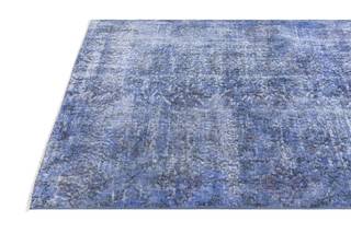 Teppich Ultra Vintage DCCXXX Blau - Textil - 109 x 1 x 208 cm