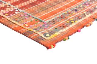 Tapis Jajim CXCIII Rouge - Textile - 172 x 1 x 233 cm