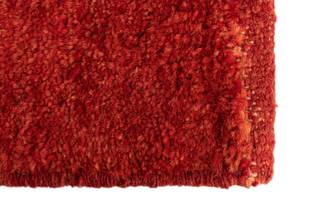 Teppich Gabbeh XLVII Rot - Textil - 45 x 1 x 50 cm