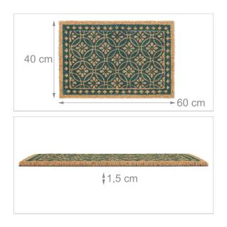 Fußmatte im floralen Design Fußmatte im floralen Design