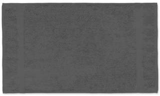 10er Set Handtücher Frottee 50x100 cm Anthrazit