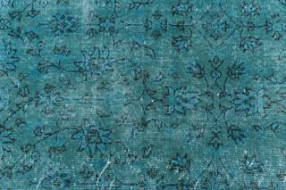 Teppich Ultra Vintage CCXXXV Blau - Textil - 145 x 1 x 254 cm