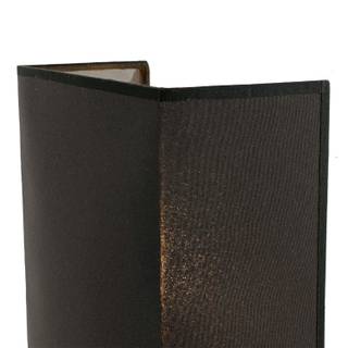 Wandleuchte ALICE Textil - Metall - 21 x 24 x 10 cm