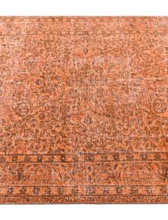 Teppich Ultra Vintage DCLXVIII Orange - Textil - 142 x 1 x 236 cm