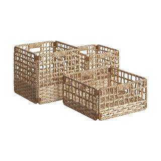 Panier Alienor Marron - Fibres naturelles - 36 x 18 x 36 cm