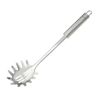 Fackelmann Spaghettilöffel 32 cm Löffel Grau - Metall - 8 x 32 x 7 cm