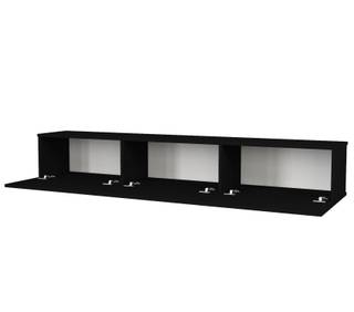 TV Lowboard Hängend Damla Schwarz Schwarz