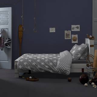 Damai Bettbezug Baumwolle - 135x200cm - Grau - Textil - 27 x 3 x 37 cm