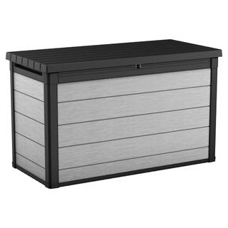 Außen-Aufbewahrungsbox Grau - Kunststoff - 152 x 90 x 152 cm