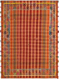Tapis Jajim CXCIII Rouge - Textile - 172 x 1 x 233 cm