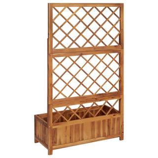 Hochbeet Braun - Holzart/Dekor - Massivholz - 38 x 150 x 85 cm