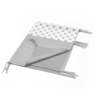 Überwurf für Tipi Bett 200x90cm Grau - Textil - 200 x 260 x 260 cm