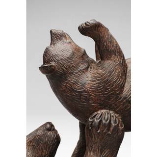 Deko Objekt Artistic Bears Lift Marron - Pierre
