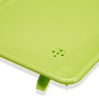 Abtropfkorb grün mit Plasteschale Abtropfkorb grün mit Plasteschale