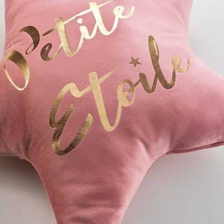 Coussin Petite étoile Rose foncé - Textile - 50 x 50 x 50 cm
