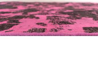 Teppich Vintage Royal XLIII Pink - Textil - 140 x 1 x 134 cm