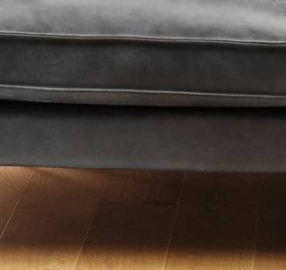 Sofa 2er Garniturset ALINE Leder schwarz KAWOLA Sofa-Garnitur ALINE 2 teilig 3,5-Sitzer und 2,5-Sitzer Leder schwarz