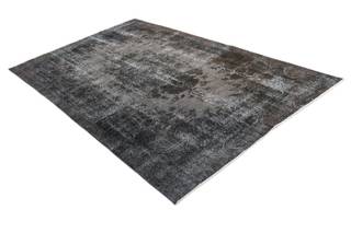Tapis Ultra Vintage V Noir - Textile - 165 x 1 x 277 cm