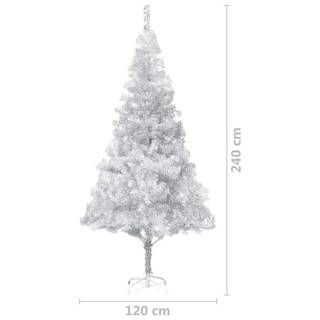 künstlicher Weihnachtsbaum Grau - 120 x 240 x 120 cm