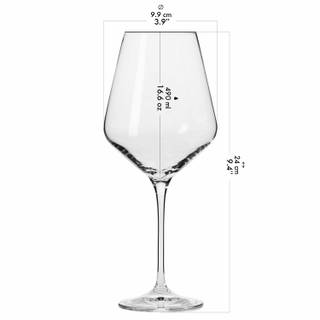 Krosno Avant-Garde Rotweingläser Glas - 10 x 24 x 10 cm