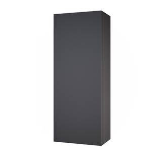Hängeschrank Gloria Anthrazit Braun - Holz teilmassiv - 33 x 84 x 21 cm