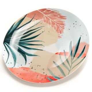 Coffret de 6 assiettes plates Palma Porcelaine - 26 x 1 x 1 cm