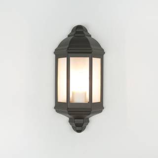 Wandlampe Außen LIVORNO Glas - Metall - 17 x 36 x 9 cm