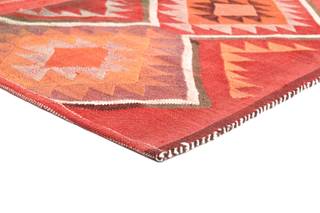 Teppich Jajim CCX Rot - Textil - 149 x 1 x 206 cm