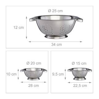 Küchensieb 3er Set Küchensieb 3er Set