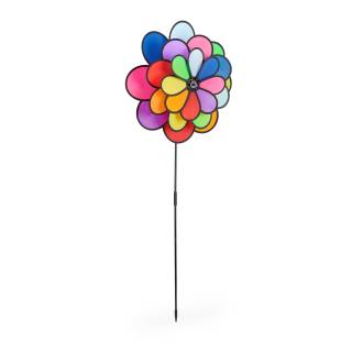 Windrad XXL Blume Regenbogen Windrad XXL Blume Regenbogen