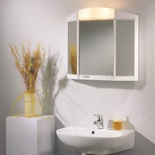 Spiegelschrank Antaris (mit Beleuchtung) Weiß