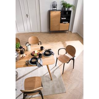 Esstisch Sander Eiche massiv - Eiche - Breite: 200 cm