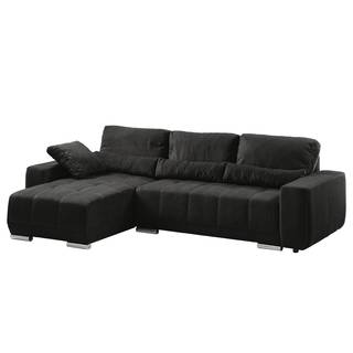 Ecksofa Galilea Microfaser Bobil: Dunkelgrau