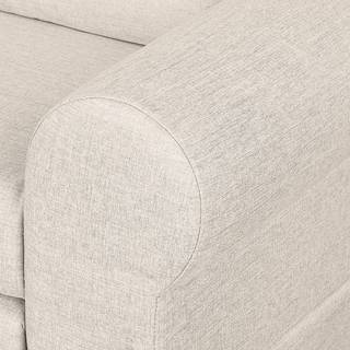 Schlafsofa Latina Country mit Husse Webstoff - Stoff Doran: Creme - Breite: 165 cm